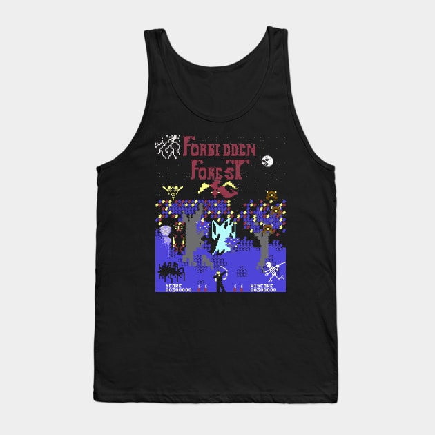 Forbidden Forest C64 Tank Top by TheObserver